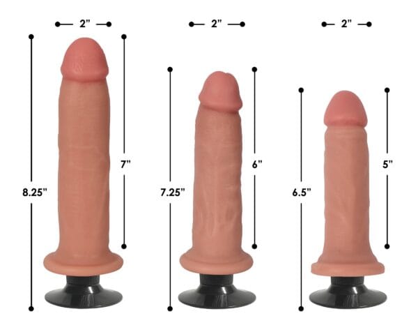 Jock Light Vibrating Dildo - 8 Inch Jock Light Vibrating Dildo - 8 Inch