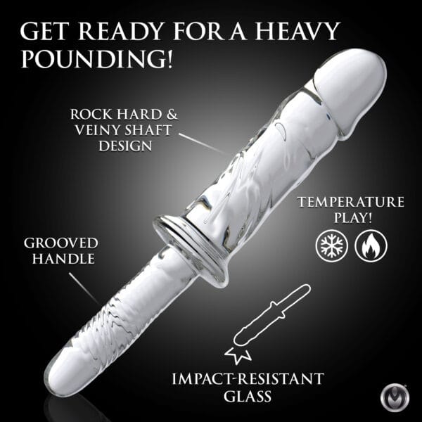 Brutus Glass Dildo Thruster Brutus Glass Dildo Thruster