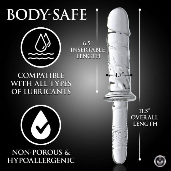 Brutus Glass Dildo Thruster Brutus Glass Dildo Thruster