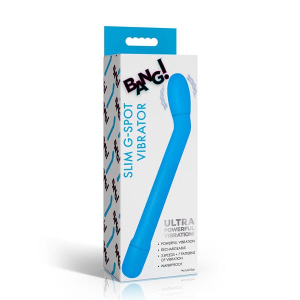 Slim G-Spot Vibrator - Blue Slim G-Spot Vibrator - Blue