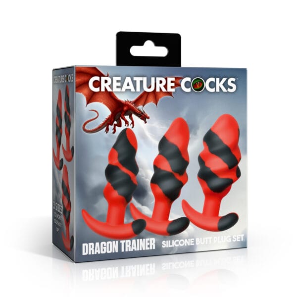 Dragon Trainer Silicone Butt Plug Set Dragon Trainer Silicone Butt Plug Set