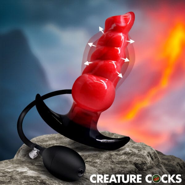 Blaze Inflatable Silicone Anal Plug Blaze Inflatable Silicone Anal Plug