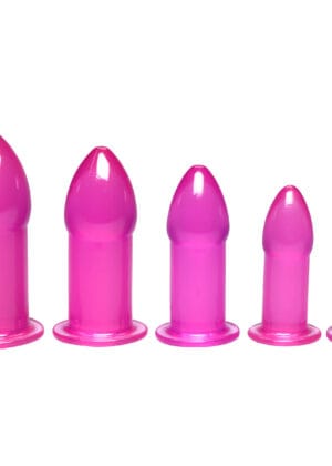 5 Piece Anal Trainer Set - Purple