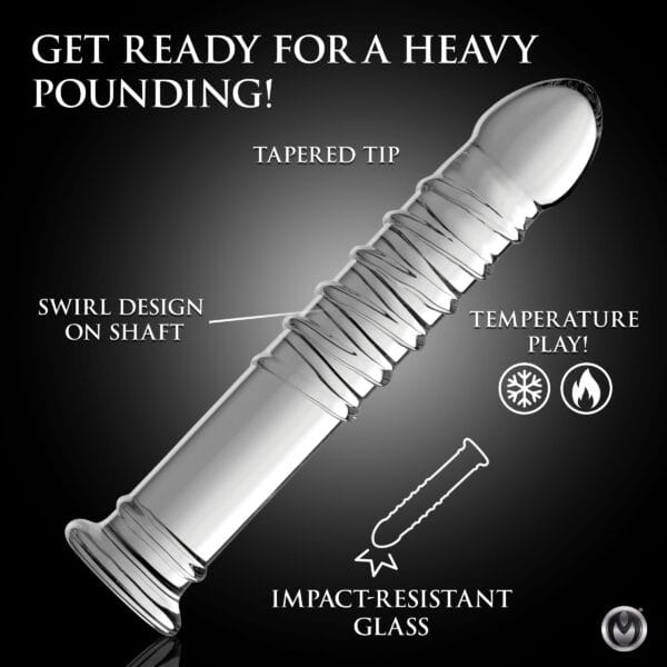 Behemoth Ribbed XL Dildo Behemoth Ribbed XL Dildo