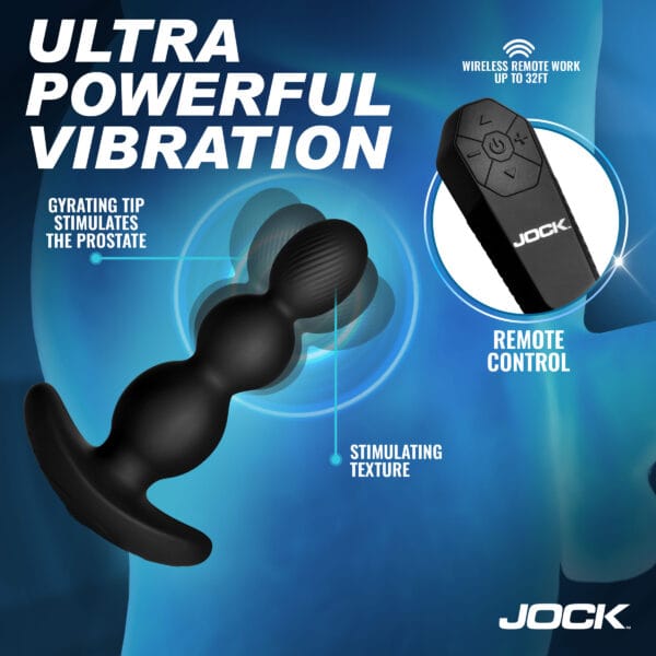 Gyro-X Gyrating & Vibrating Silicone Butt Plug Gyro-X Gyrating & Vibrating Silicone Butt Plug