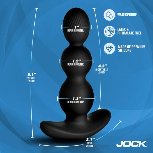 Gyro-X Gyrating & Vibrating Silicone Butt Plug Gyro-X Gyrating & Vibrating Silicone Butt Plug