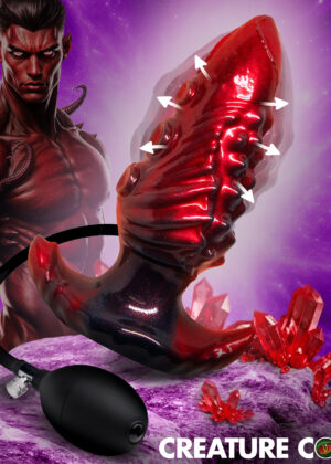 Asstopus Tentacle Inflatable Silicone Anal Plug - Medium