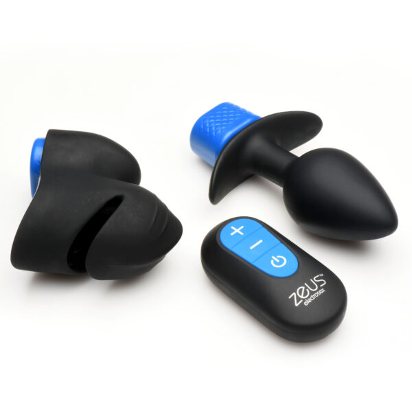Anal Plug and Head Teaser E-Stim Kit Anal Plug and Head Teaser E-Stim Kit