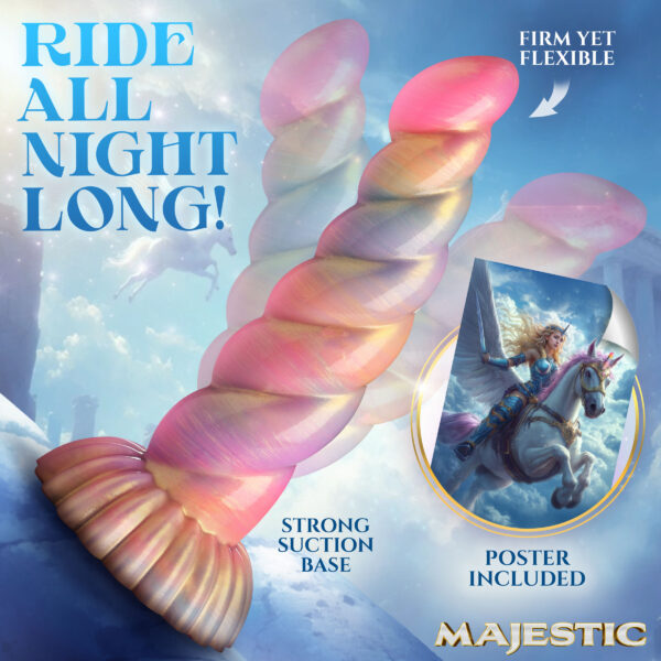Aurora Unicorn Silicone Dildo Aurora Unicorn Silicone Dildo