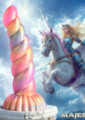 Aurora Unicorn Silicone Dildo