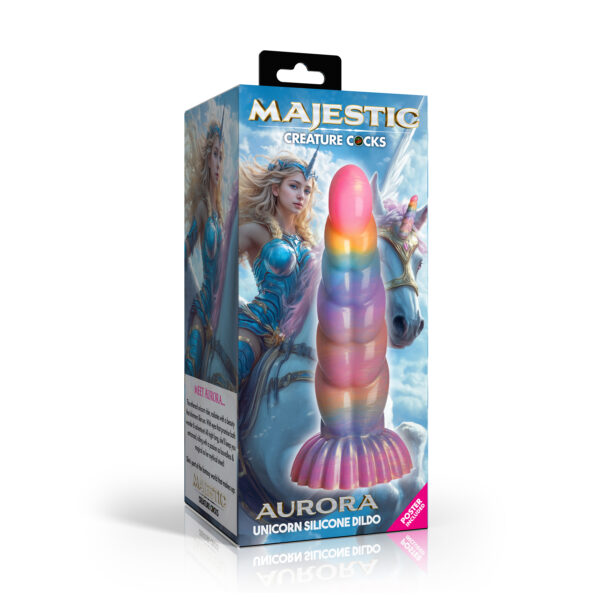 Aurora Unicorn Silicone Dildo Aurora Unicorn Silicone Dildo