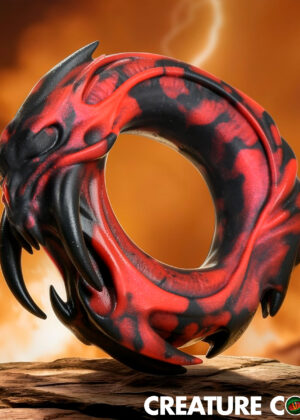 Hell Fang Silicone Cock Ring