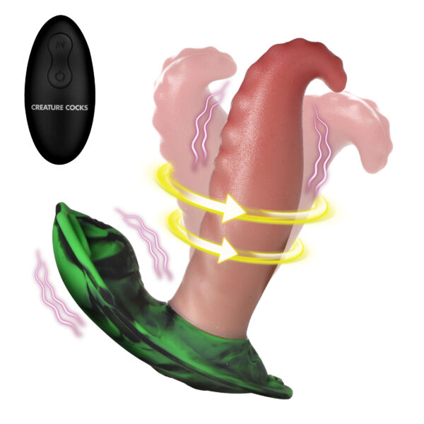 Tongue Twister Panty Vibe w/ Harness Tongue Twister Panty Vibe w/ Harness