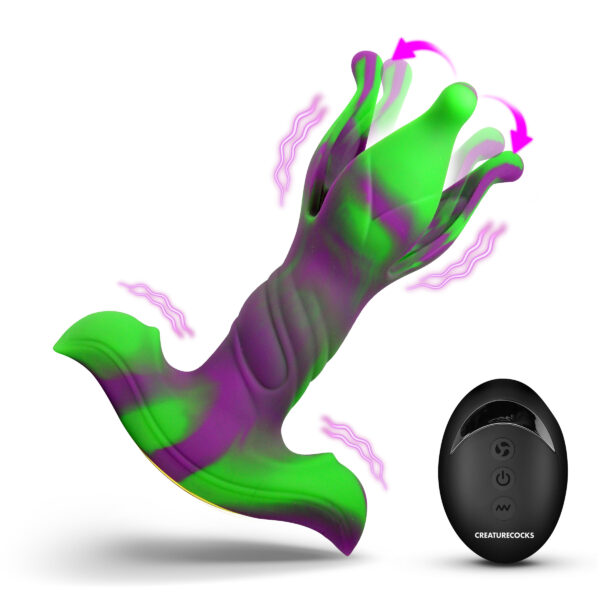 Alien Bloom Expanding Silicone Anal Plug Alien Bloom Expanding Silicone Anal Plug