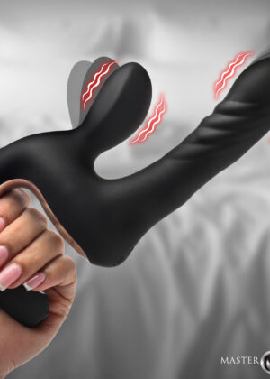 Thrust Pounder Thrusting Silicone Vibrator