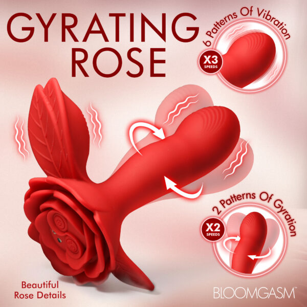 Gyrarose Gyrating Silicone Vibrator Gyrarose Gyrating Silicone Vibrator
