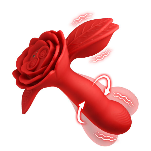 Gyrarose Gyrating Silicone Vibrator Gyrarose Gyrating Silicone Vibrator