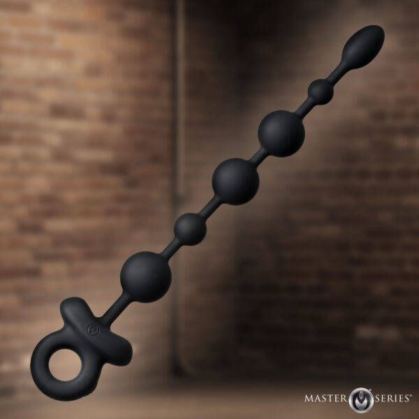 Balls Deep Vibrating Silicone Anal Beads Balls Deep Vibrating Silicone Anal Beads