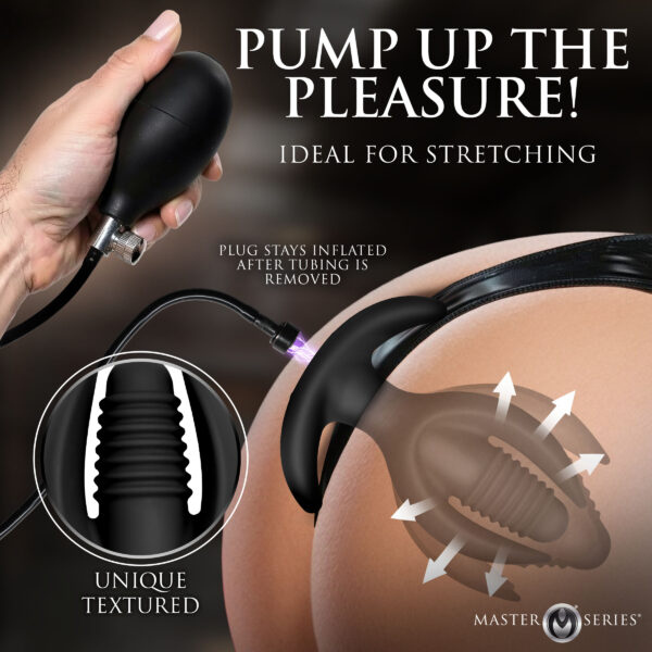 Ass Lock Magnetic Inflatable Anchor Anal Plug Ass Lock Magnetic Inflatable Anchor Anal Plug