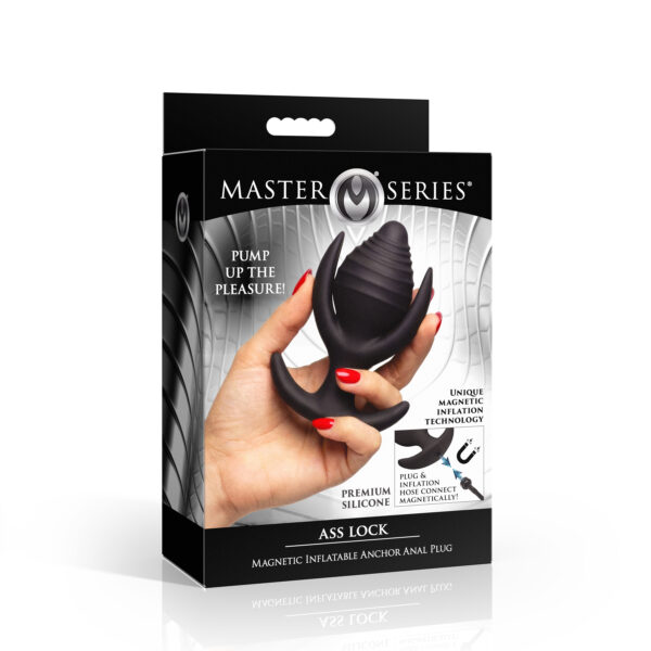 Ass Lock Magnetic Inflatable Anchor Anal Plug Ass Lock Magnetic Inflatable Anchor Anal Plug