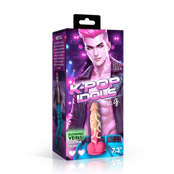 K.G. Silicone Dildo with Balls K.G. Silicone Dildo with Balls