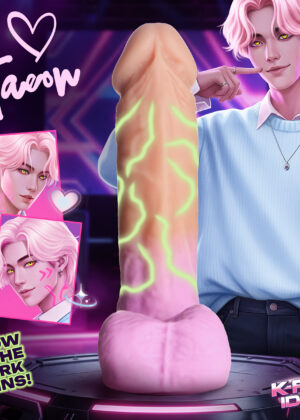 Taeon Silicone Dildo with Balls