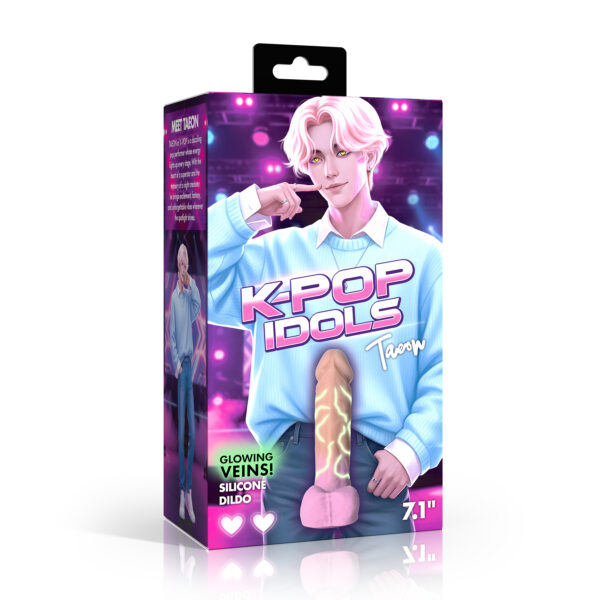 Taeon Silicone Dildo with Balls Taeon Silicone Dildo with Balls