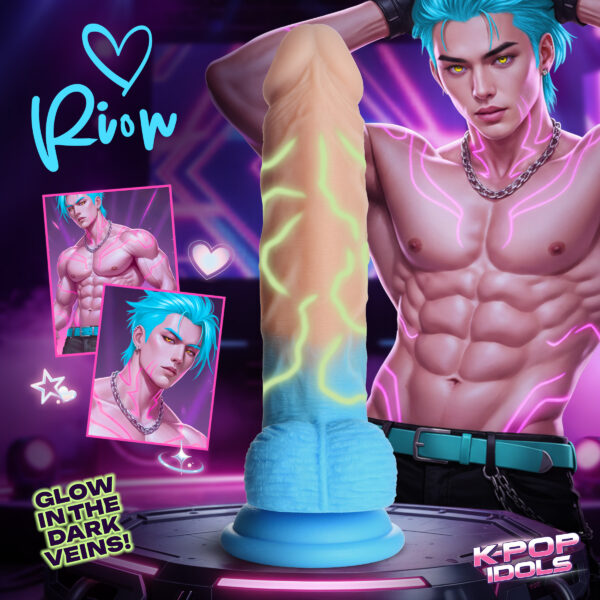 Rion Silicone Dildo with Balls Rion Silicone Dildo with Balls