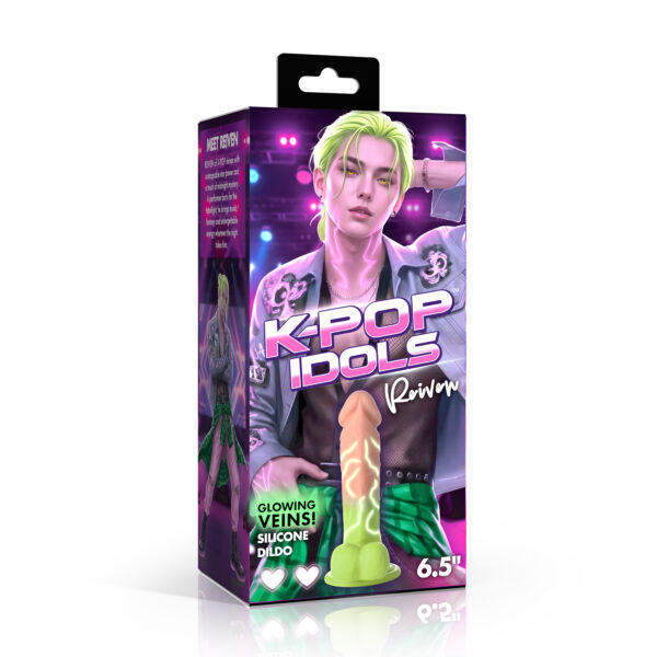 Reiven Silicone Dildo with Balls Reiven Silicone Dildo with Balls
