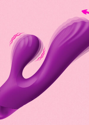 Flexible G-Spot Silicone Rabbit Vibrator