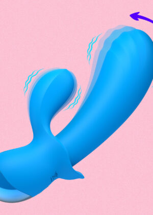 Flexible Thick Silicone Rabbit Vibrator