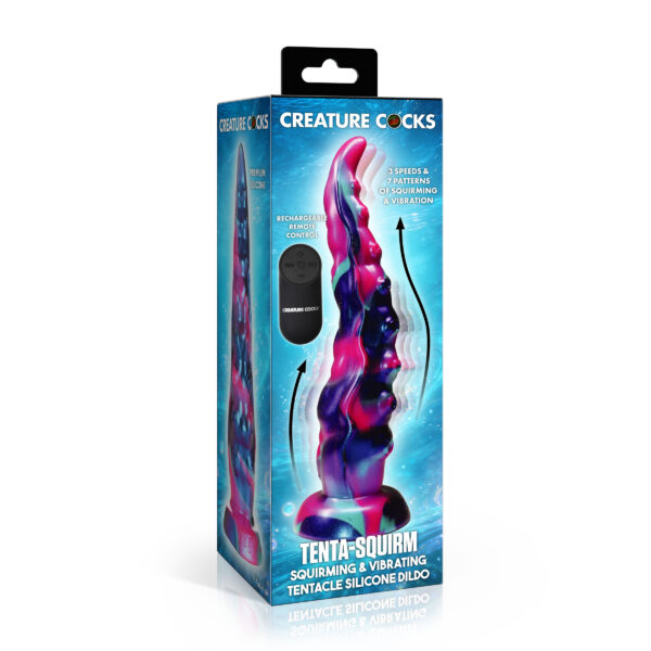 Tenta-Squirm Squirming & Vibrating Tentacle Silicone Dildo Tenta-Squirm Squirming & Vibrating Tentacle Silicone Dildo