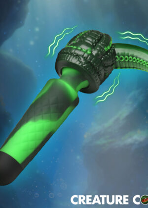 Octo Wand Silicone Vibrating Wand + Attachment