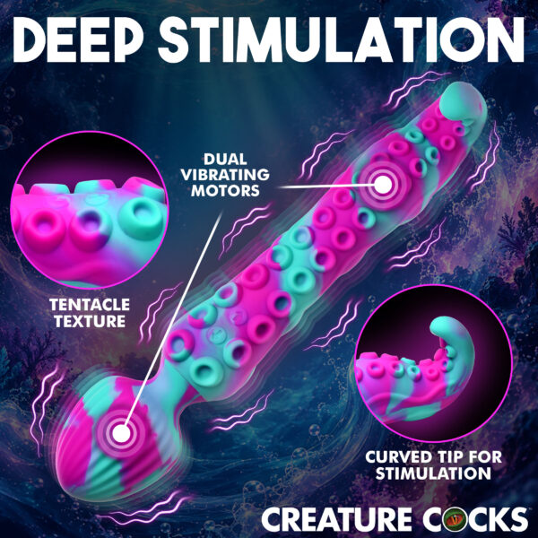 Kraken Wand Dual-Ended Silicone Wand Massager Kraken Wand Dual-Ended Silicone Wand Massager