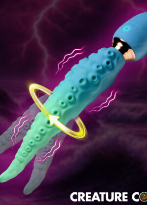 Deep Squirmer Squirming Silicone Vibrator
