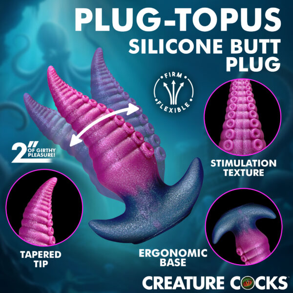 Plug-Topus Silicone Butt Plug Plug-Topus Silicone Butt Plug