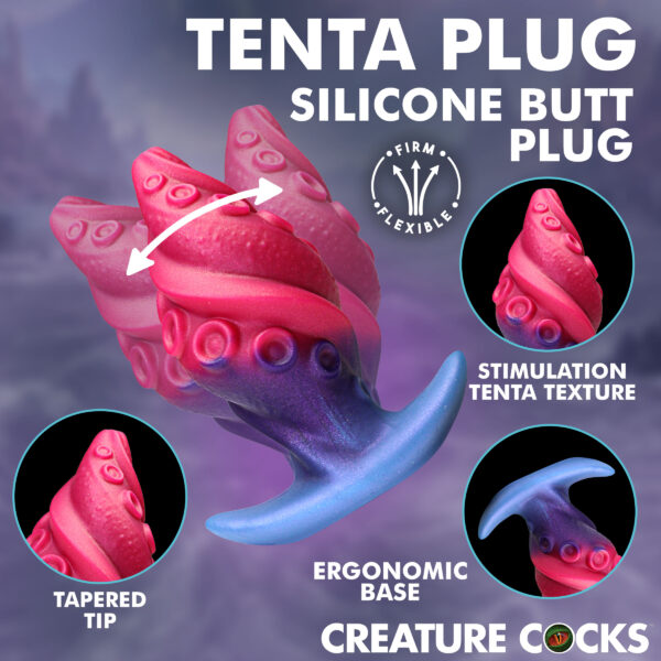 Tenta Plug Silicone Butt Plug Tenta Plug Silicone Butt Plug