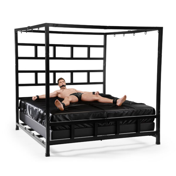 King Size Dungeon Bed with Suspension Canopy King Size Dungeon Bed with Suspension Canopy
