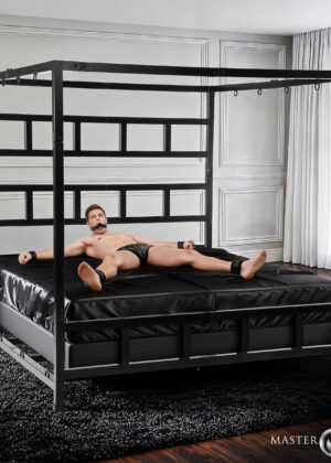King Size Dungeon Bed with Suspension Canopy