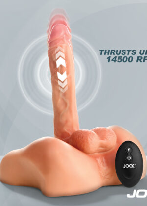 Power Rod Thrusting and Vibrating Dildo w/ Remote Control