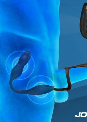 Hype Max Thrusting & Vibrating Anal Plug w/C-Ring