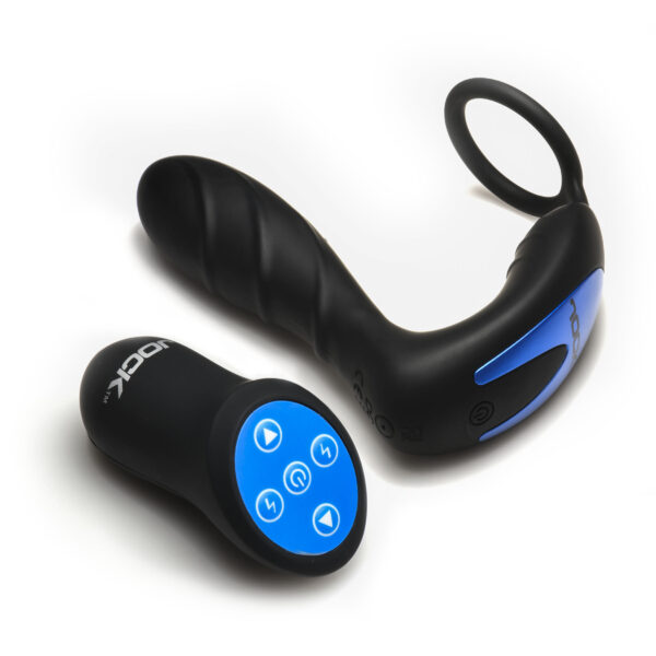 Shockwave E-Stim Anal Plug w/ C-Ring Shockwave E-Stim Anal Plug w/ C-Ring