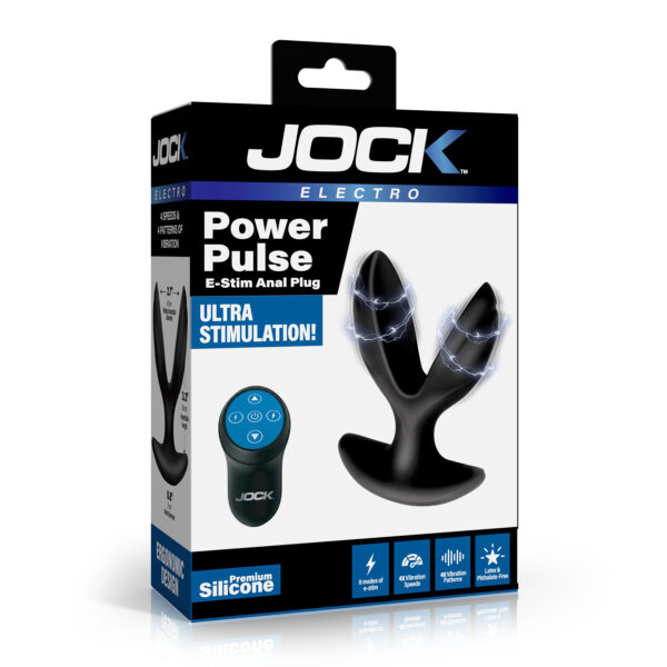 Power Pulse E-Stim Anchor Anal Plug Power Pulse E-Stim Anchor Anal Plug