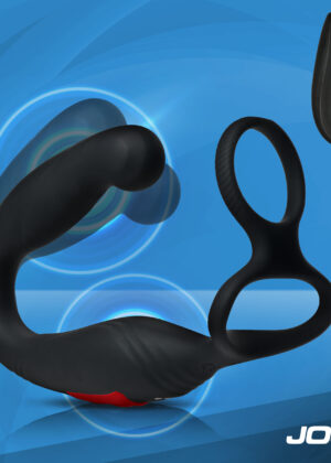 Axis Gyrating Prostate Vibrator with C-Ring