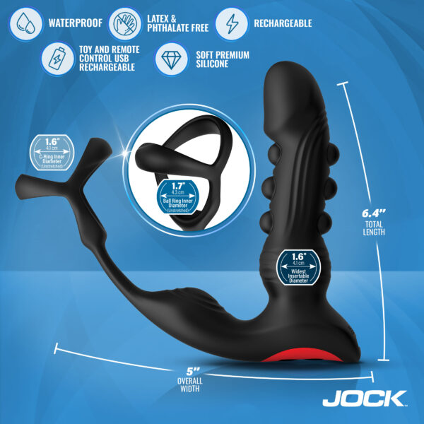 P-Pulse Pulsing Silicone Prostate Vibrator w/ Remote Control P-Pulse Pulsing Silicone Prostate Vibrator w/ Remote Control