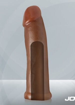 7" Dildo No Balls Chocolate