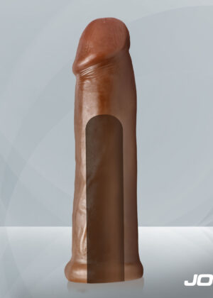 8" Dildo No Balls Chocolate